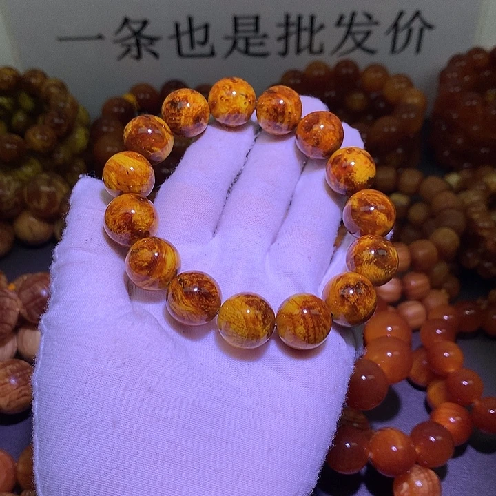 松木（琥珀木）手串/手链2.6 留疤高货