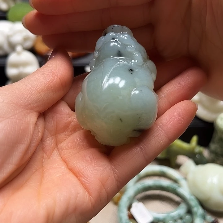 蛇纹石玉吊坠未镶嵌E****恋