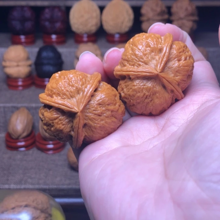 把件橄榄核20宝瓶三棱37尺