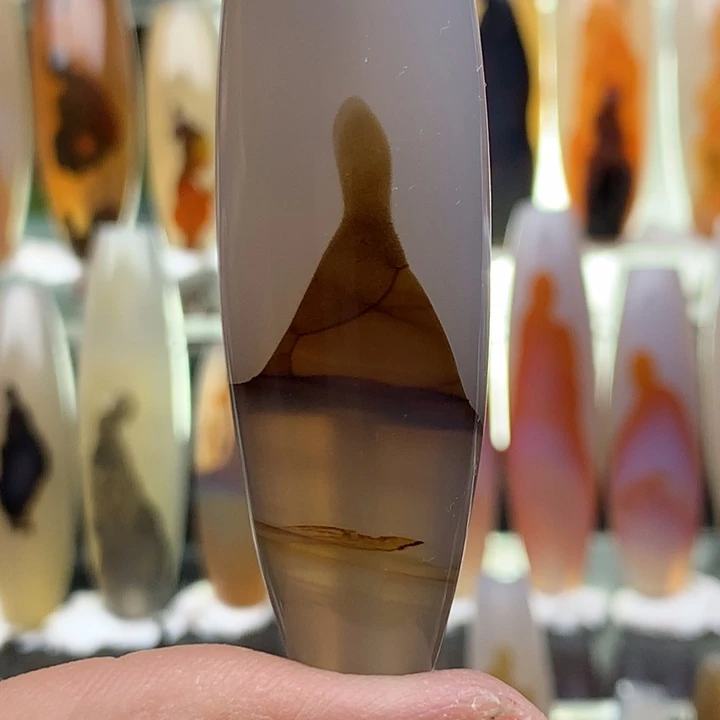 玛瑙/玉髓颈饰未镶嵌113