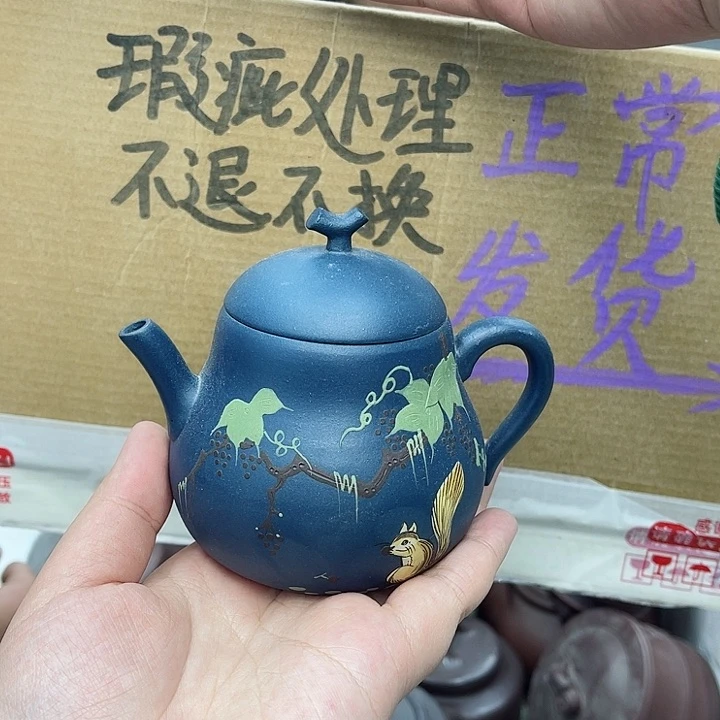紫砂茶壶宜兴紫砂壶瑕疵