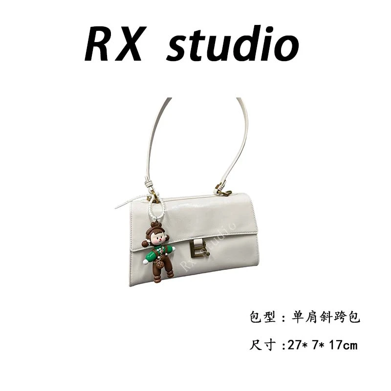 【南沙瑞熙】QYX-9689-1-米白RAIN.CUN轻奢小众时尚女士包