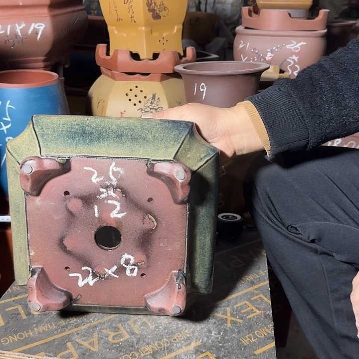 紫砂花盆紫砂花盆