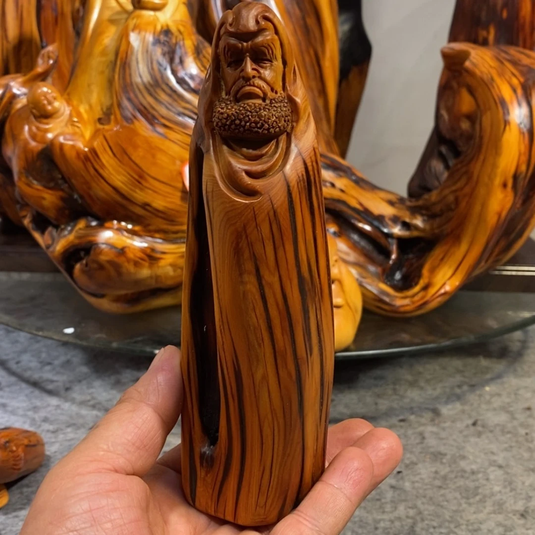 【闪购商品】柏木（崖柏）根雕木雕工艺品摆件家居满十送一手把件