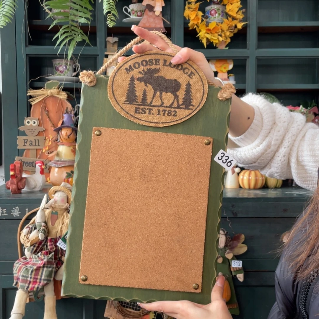 木质圣诞月福老货玩具默认微损