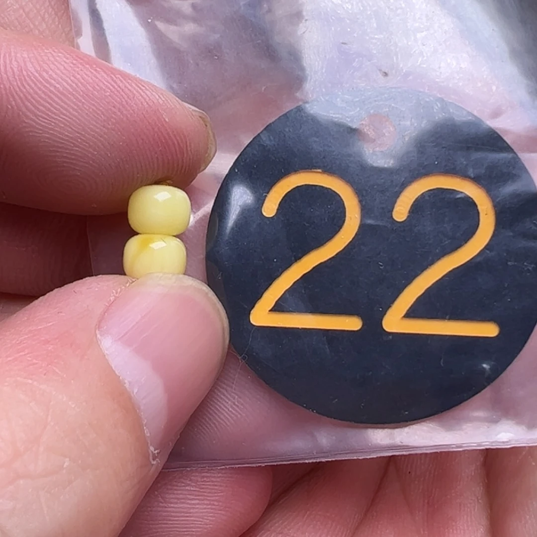 裸石蜜蜡未镶嵌6.3mm