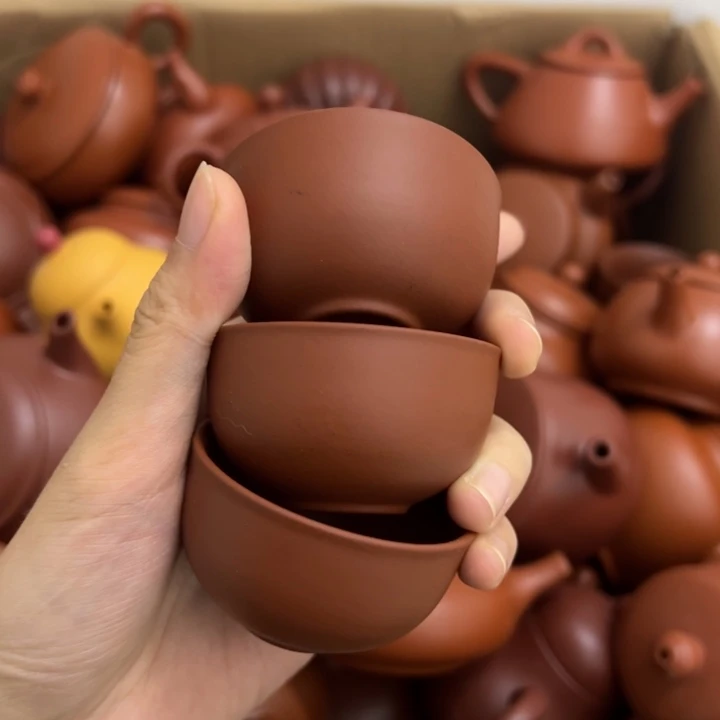 紫砂茶壶紫砂壶紫砂茶壶壶毫升3个杯子