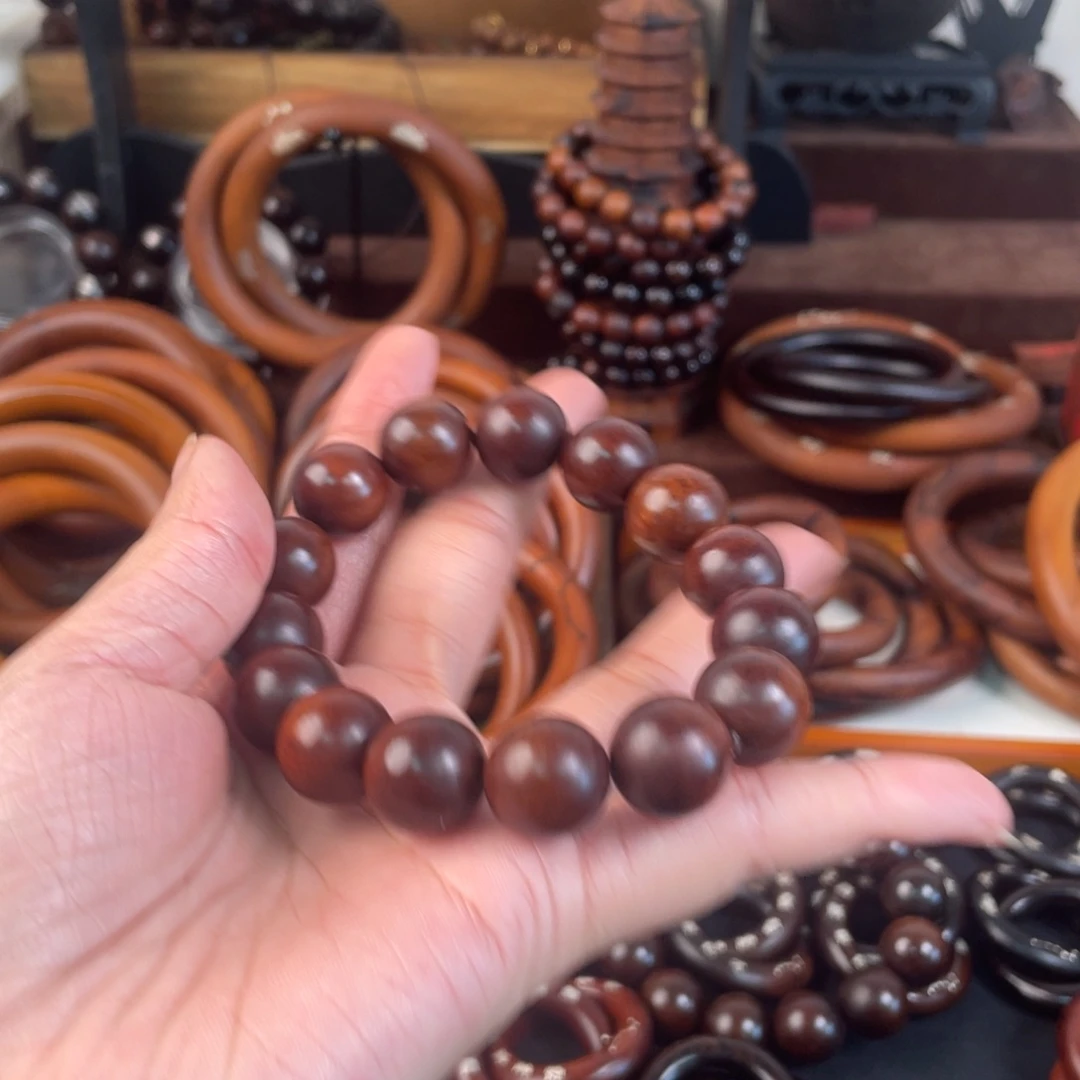 墨***人木枣木圆珠1.2一物一拍