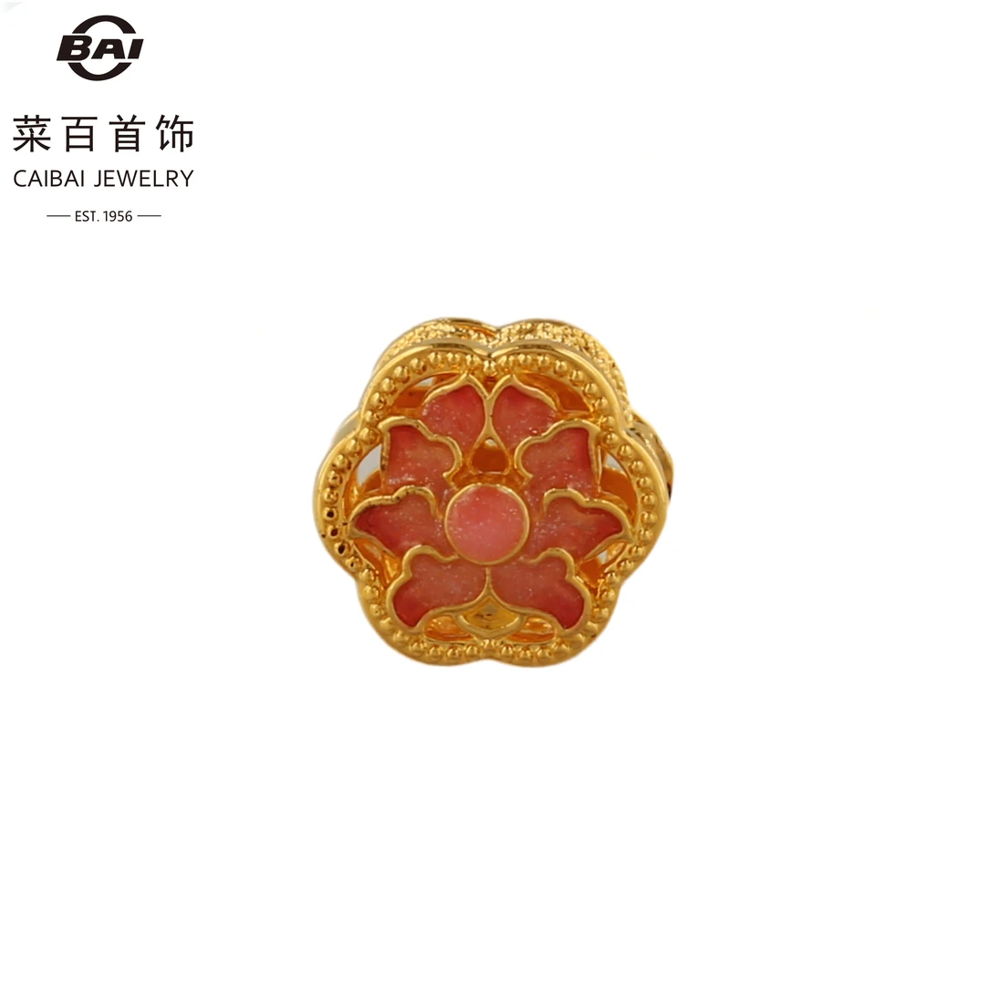 CBAI/菜百XT 足金转运珠