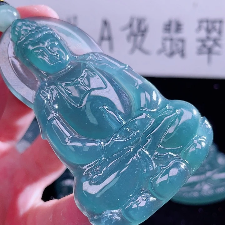 翡翠未镶嵌颈饰9999999999