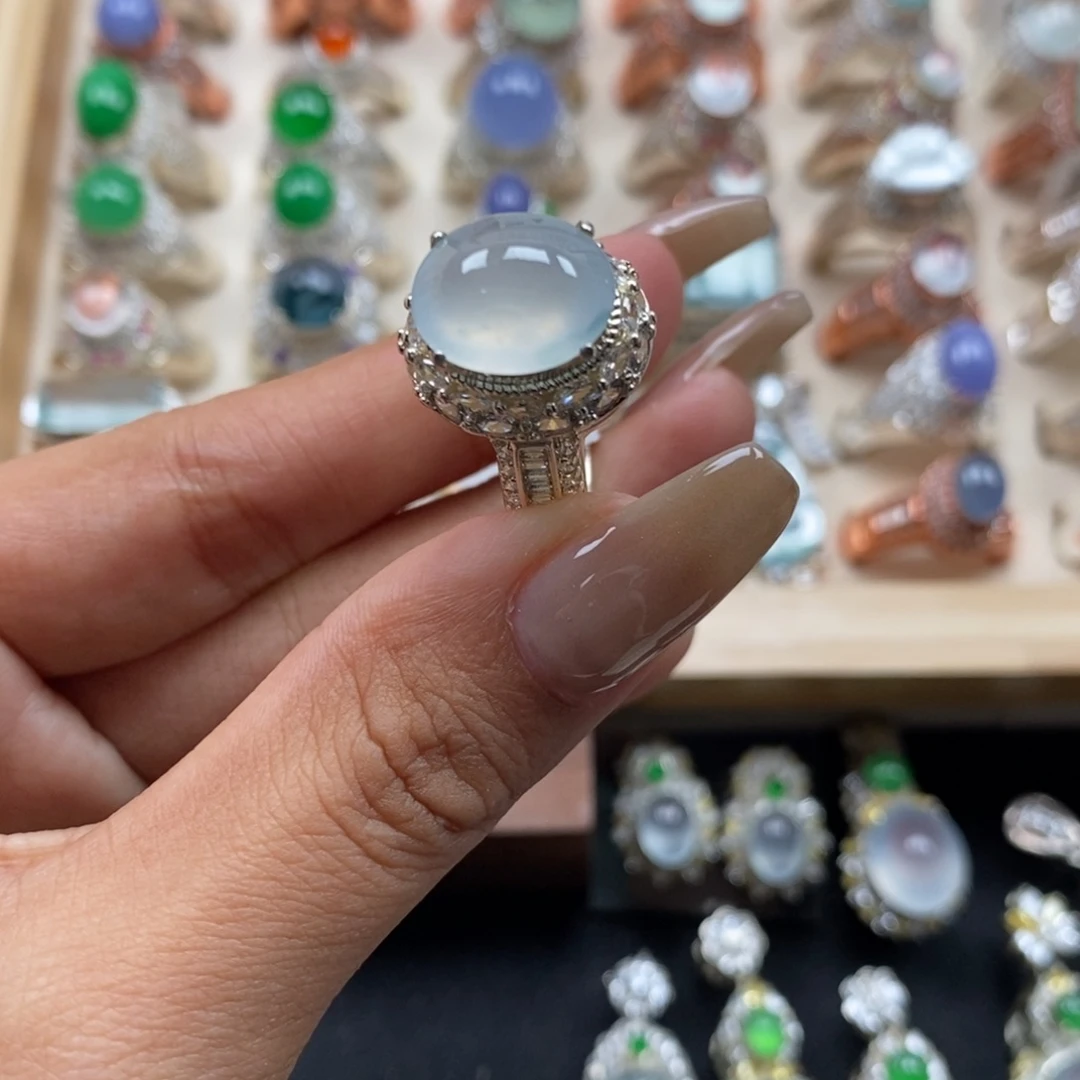 翡翠裸石缅甸天然a货翡翠