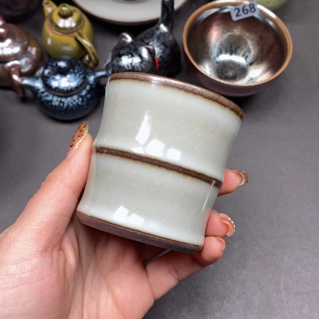 茶盏建窑建盏主人杯273