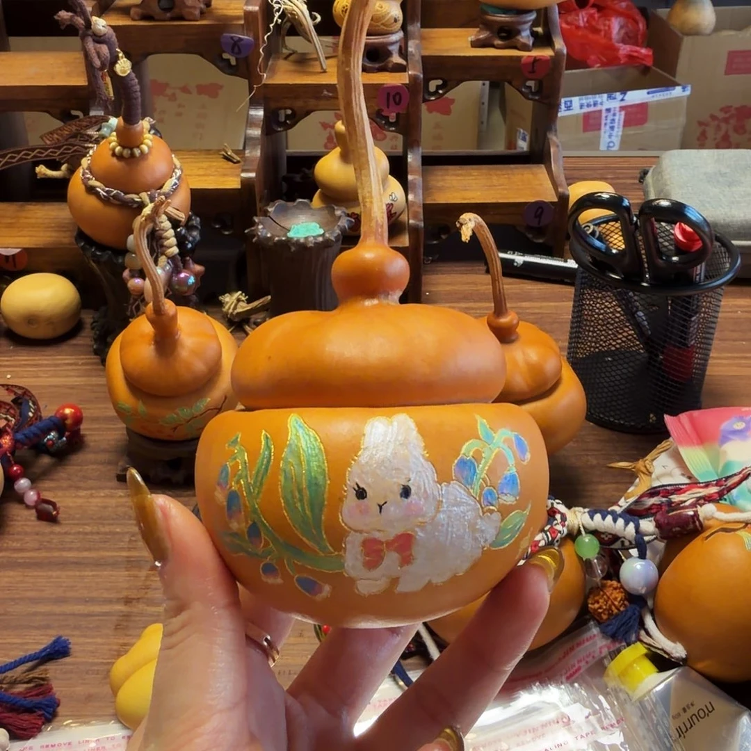 *****墨刻圆元宝钱袋子葫芦