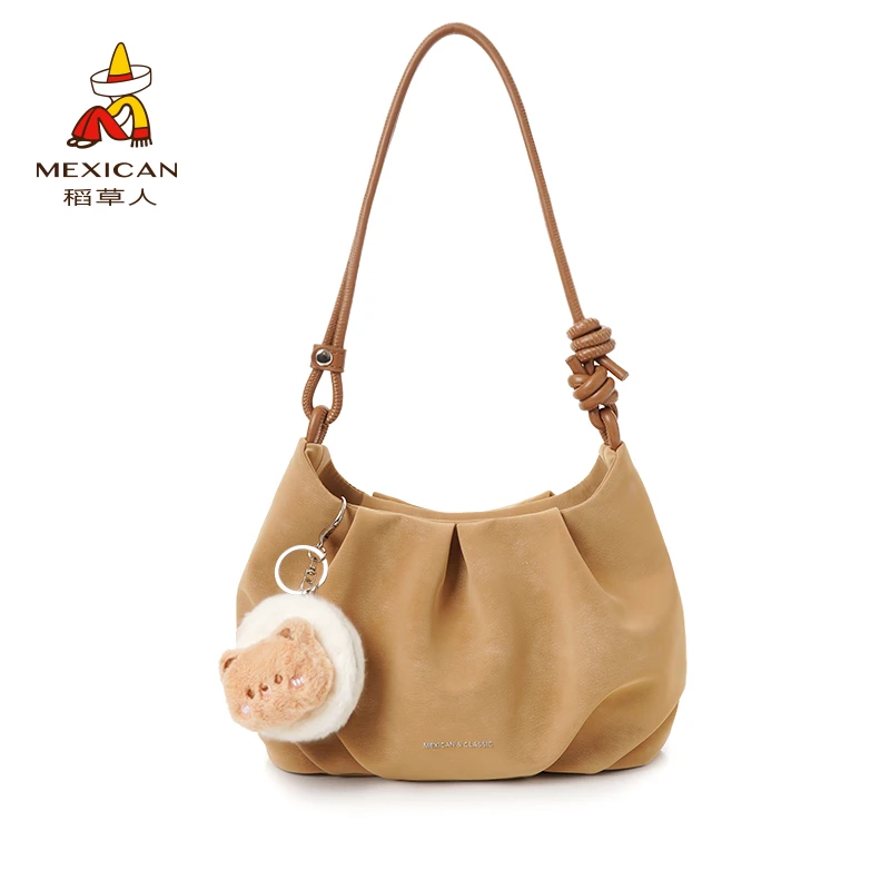 稻草人2025新款网红爆款包包时尚潮流经典百搭手拎单肩斜挎包女包