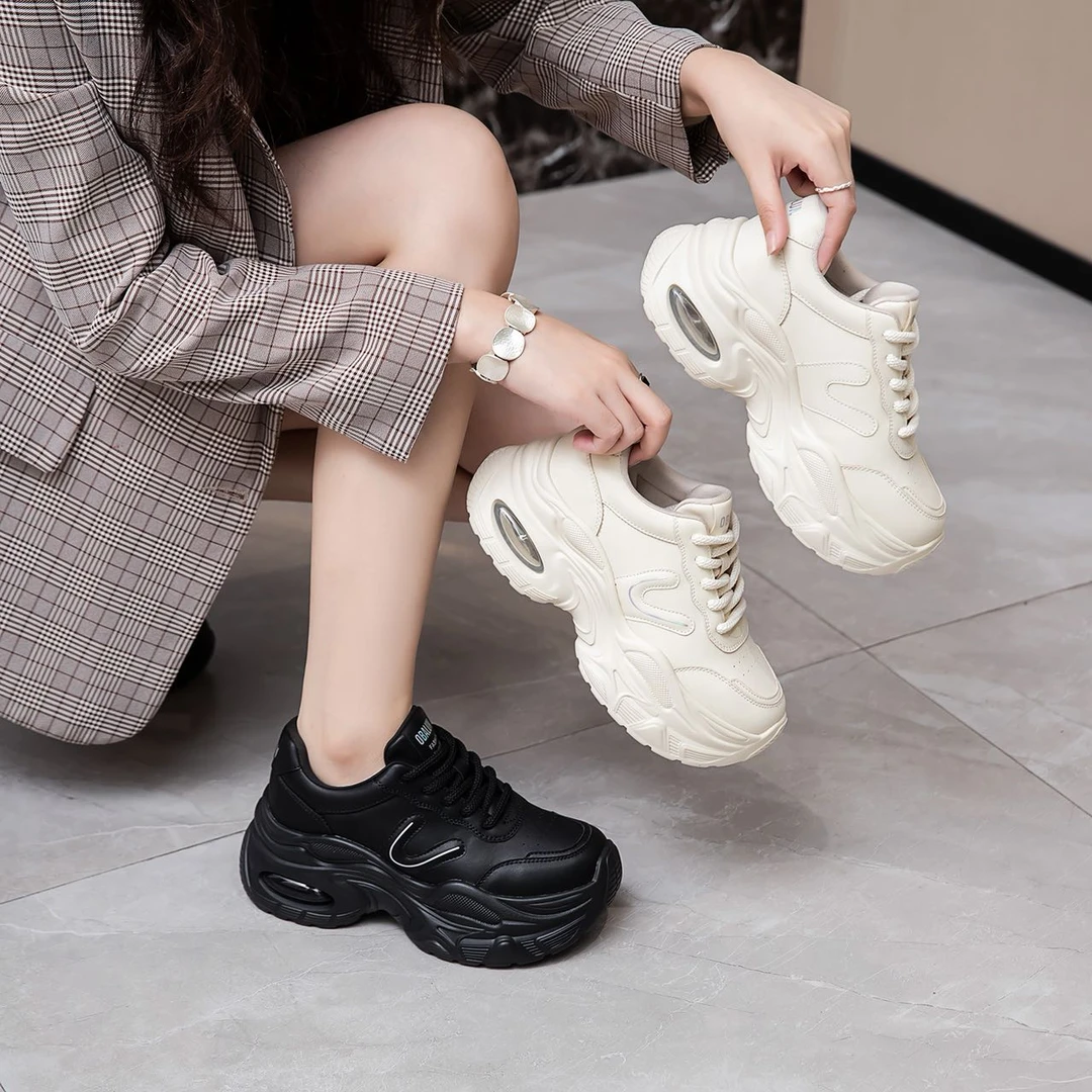 秋季老爹鞋百搭透气潮流时尚气垫ins韩版休闲舒适8811