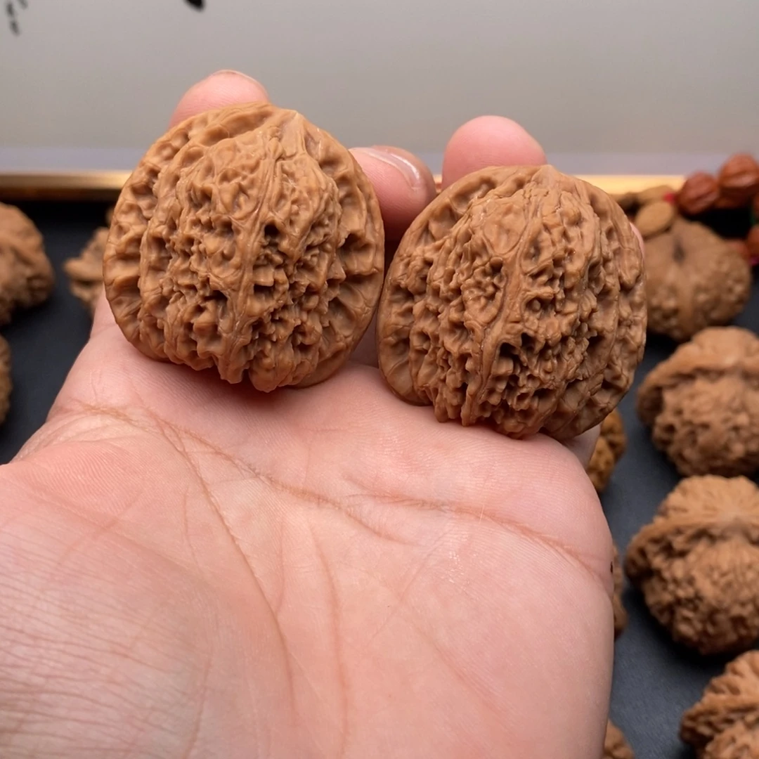 巴***3吊坠文玩核桃南疆石42