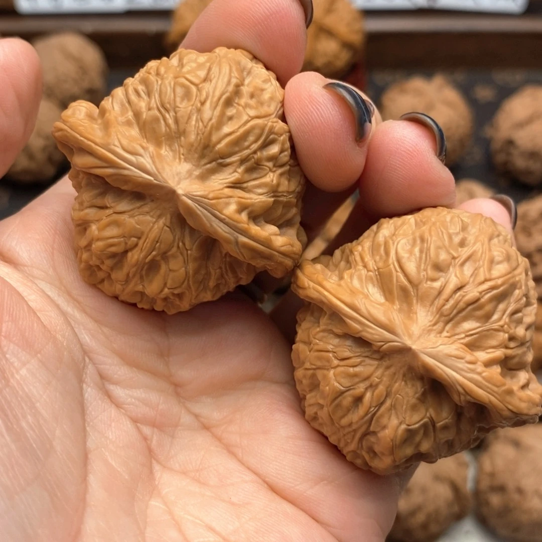 把件文玩核桃41尺全品南瓜墩