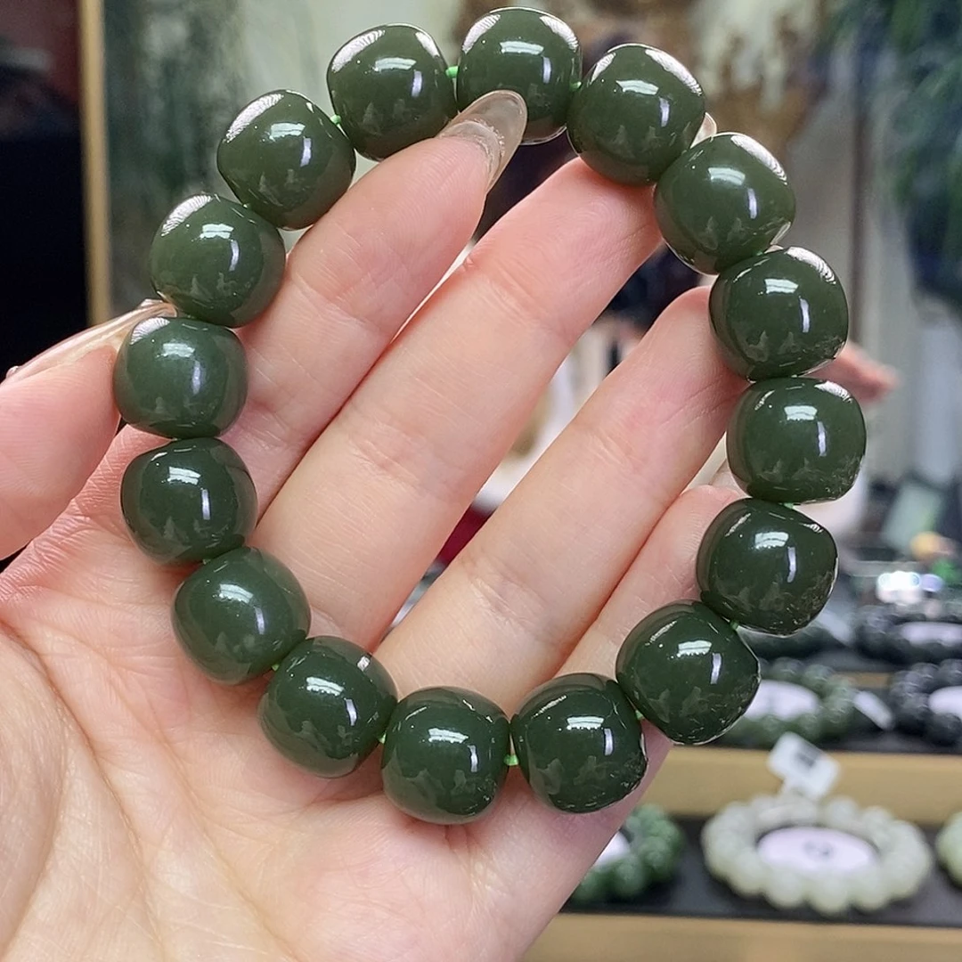 未镶嵌手链和田玉卡14