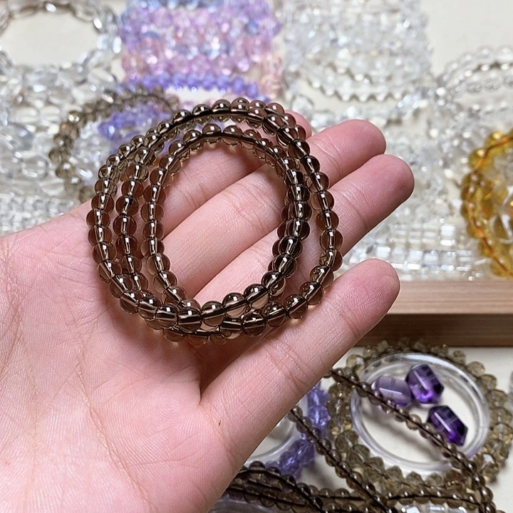 非金属无卡6mm茶三圈