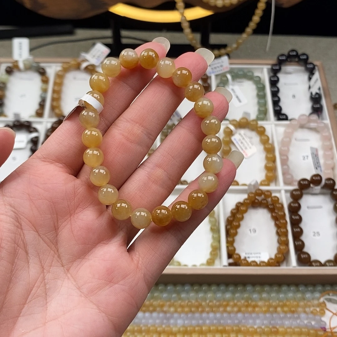 未镶嵌手链和田玉（糖玉）