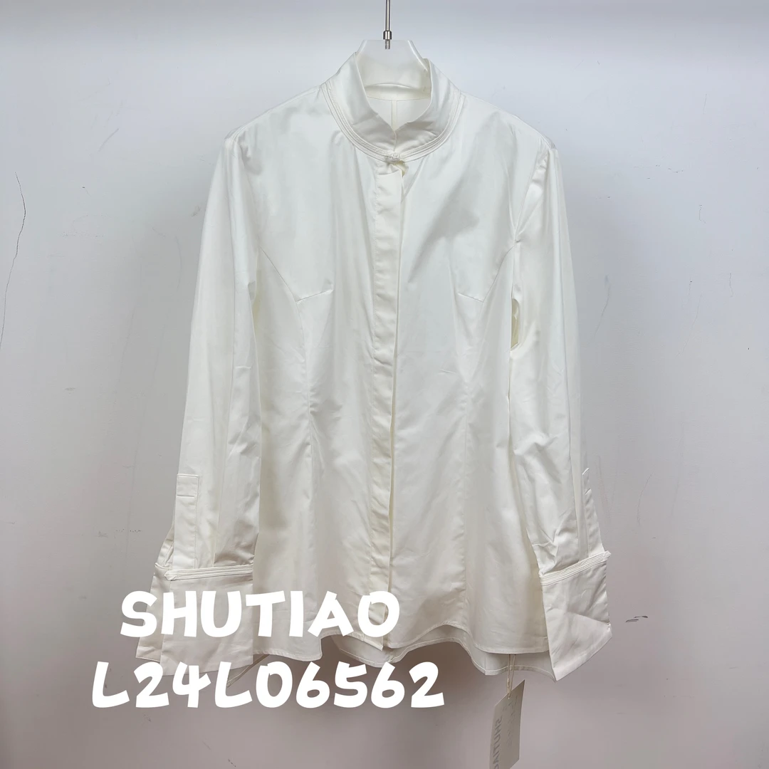 【SHUTIAO】2024秋冬：新款小众设计款衬衫L24L06562