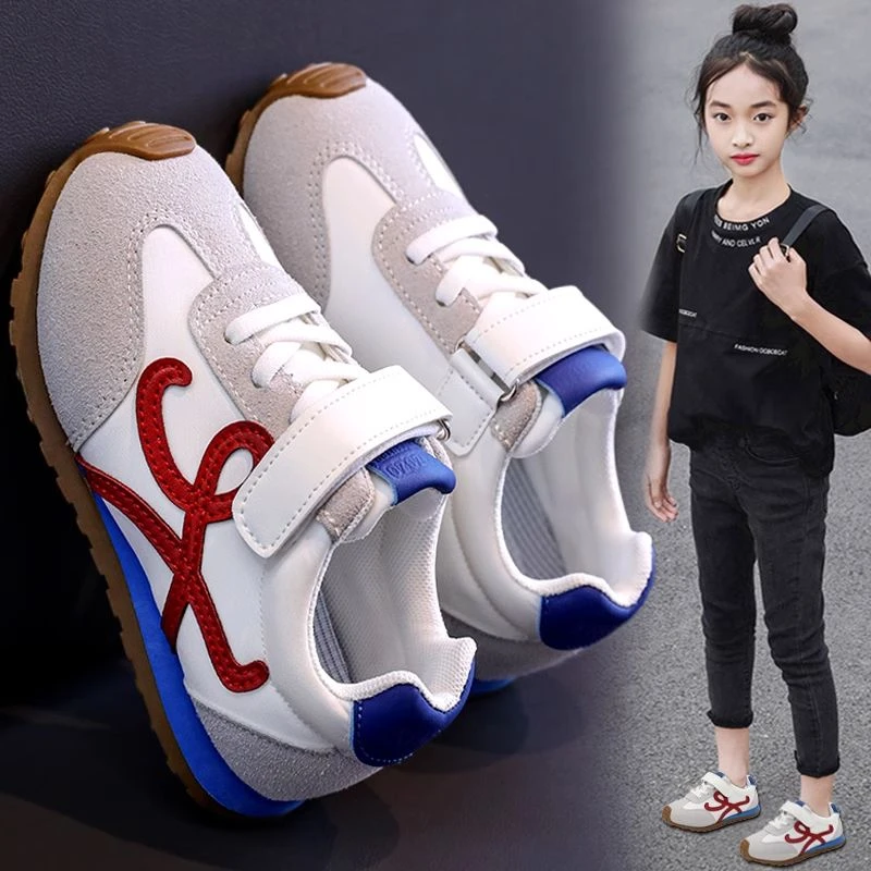 361断码女童鞋2025新款春季儿童阿甘鞋女孩休闲轻便运动鞋爆款透