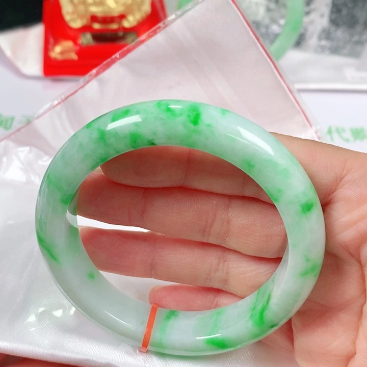 未镶嵌手镯翡翠   编号882088 正圈57