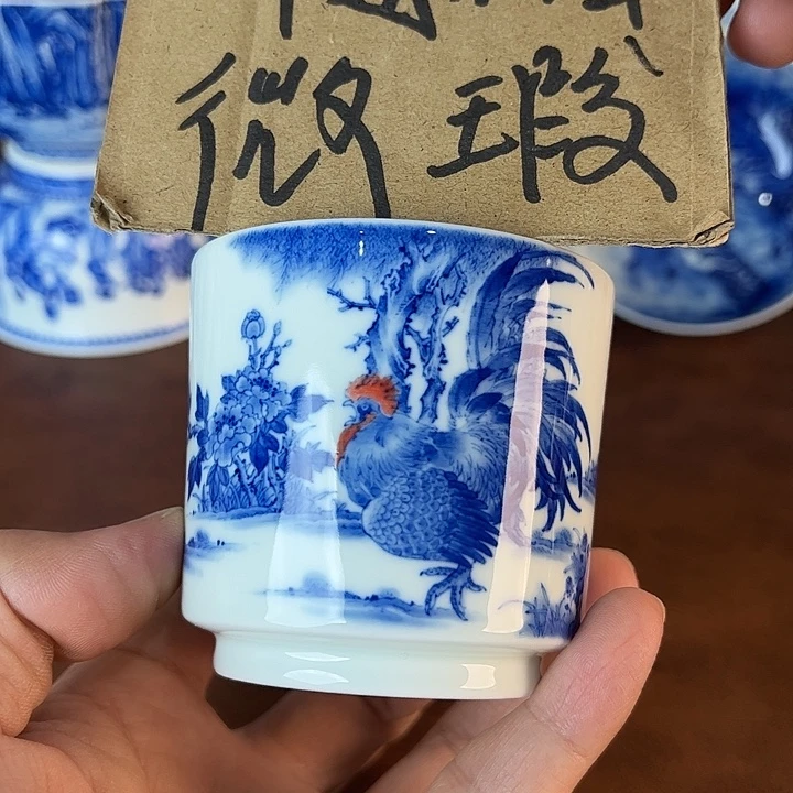 瓷片景德镇全手工手绘陶瓷