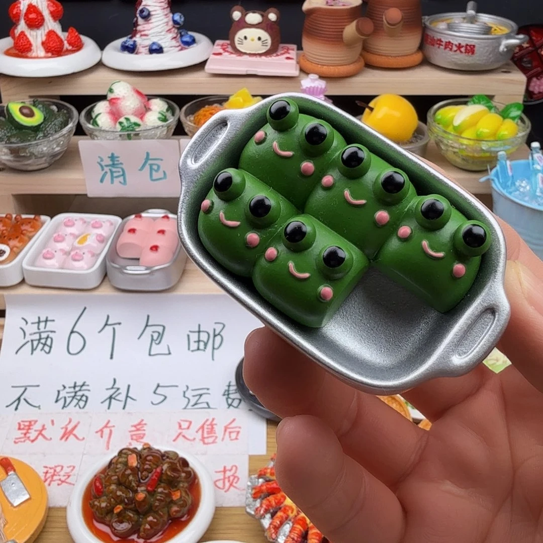 树脂食玩冰箱贴 凭开箱视频售后