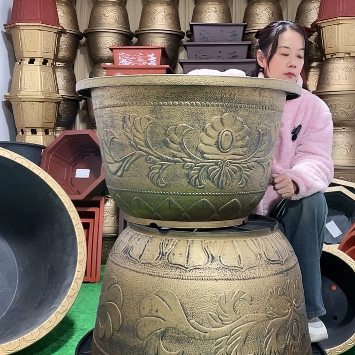 圆盆古铜七零两个