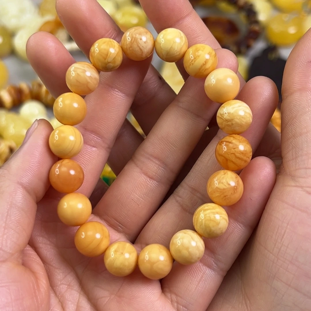 蜜蜡裸石未镶嵌蜜蜡