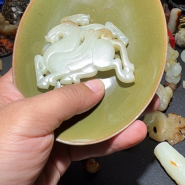 C***丫瓷片花开富贵，大家庭