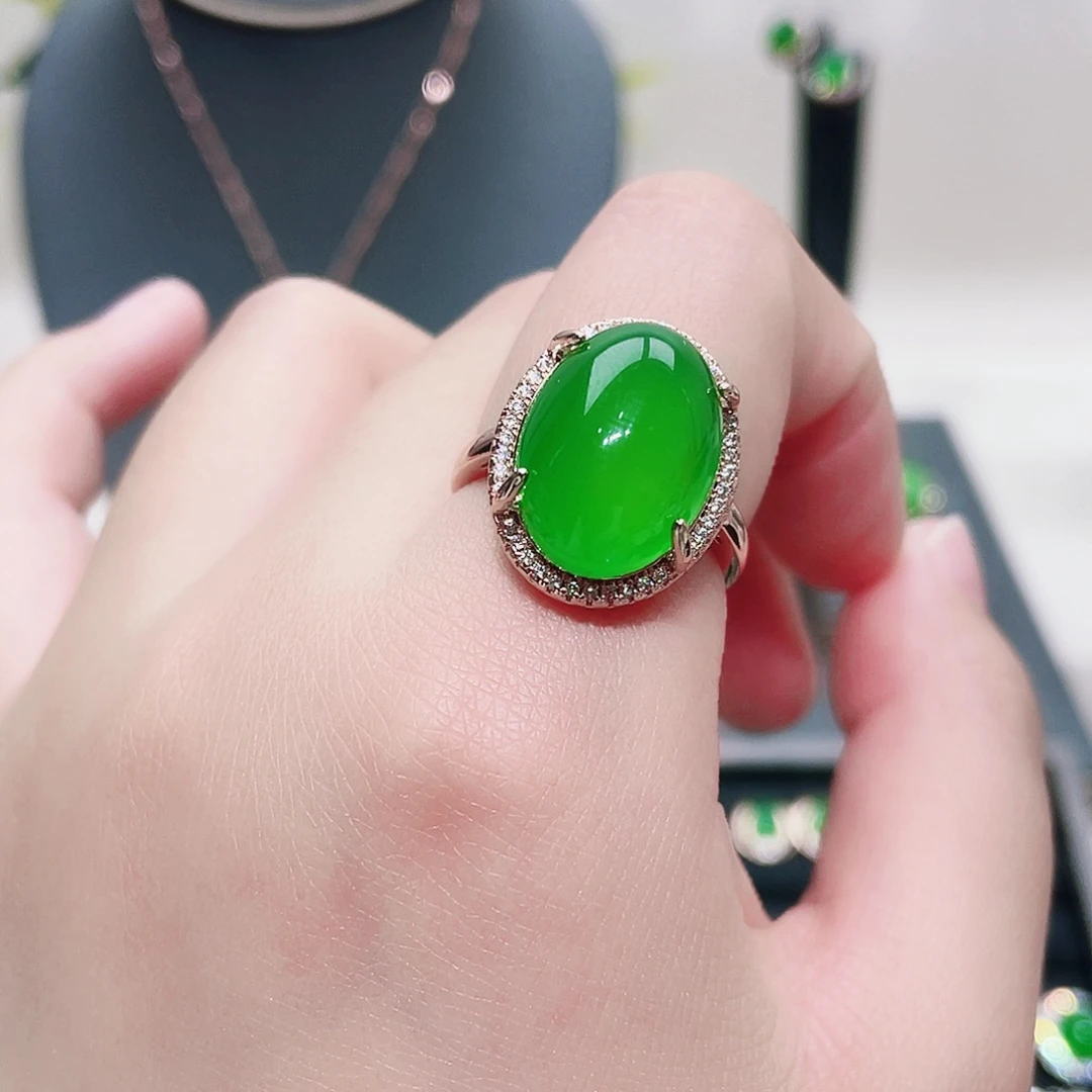 玛瑙/玉髓戒指合金