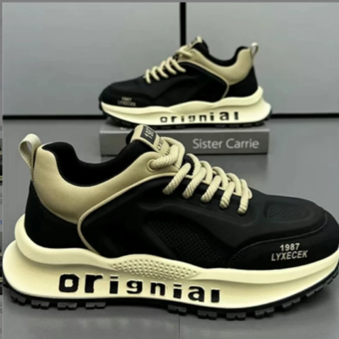 MODX正品男鞋休闲鞋韩版潮流春季防滑透气百搭时尚跑步阿甘鞋