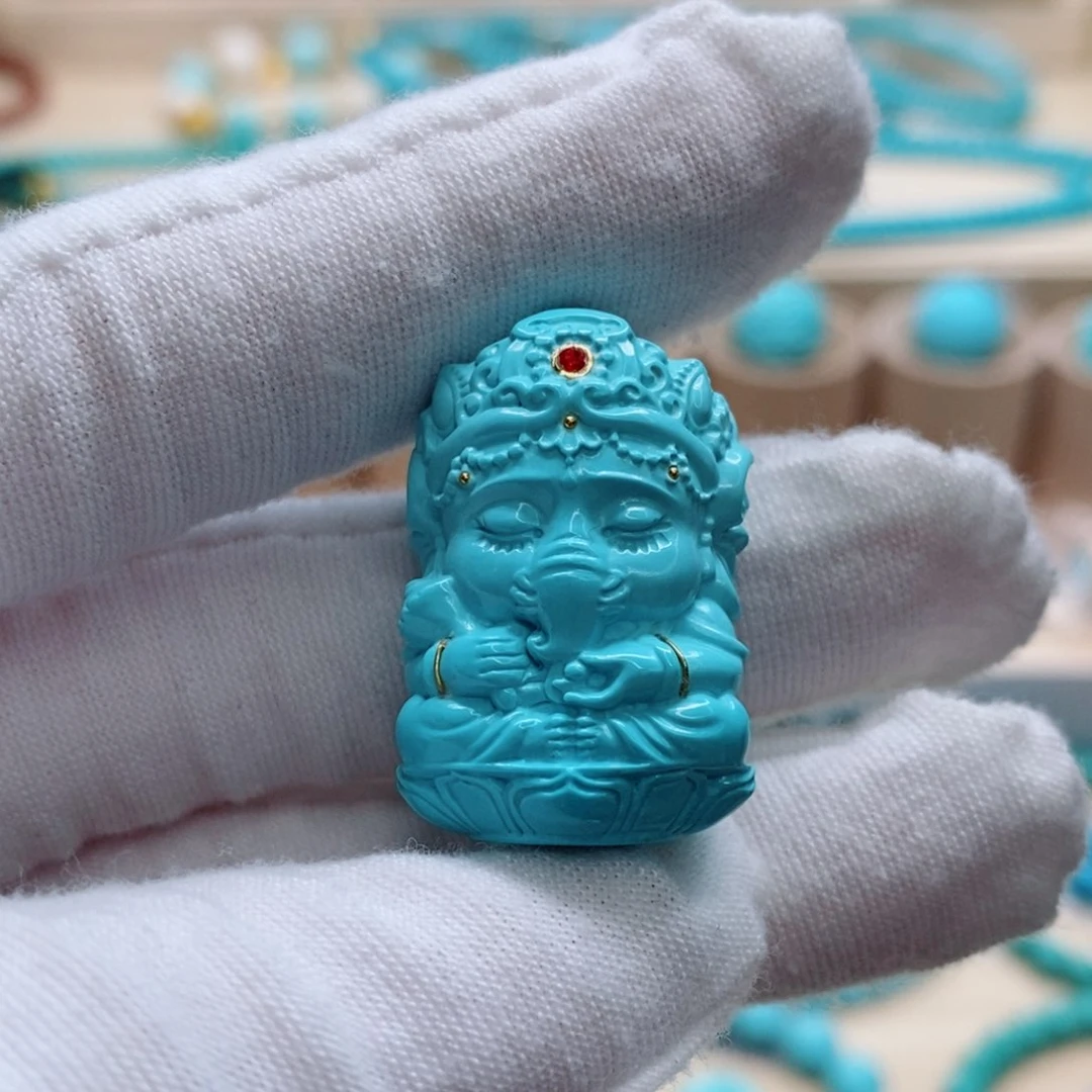 绿松石珠宝奇石未镶嵌