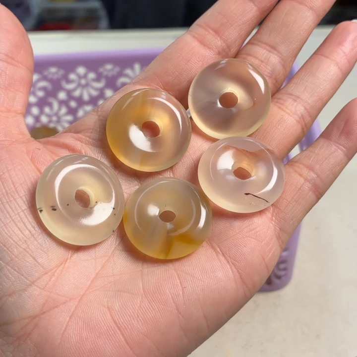 玛瑙/玉髓未镶嵌吊坠(不含链)