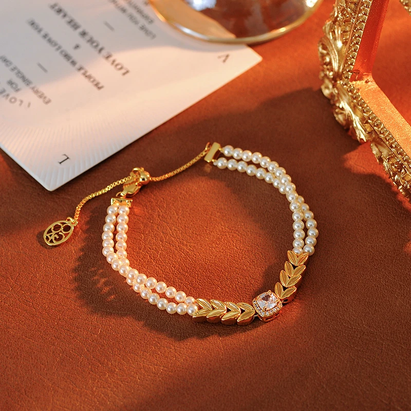 铜合金手链 气质百搭国风时尚葫芦手链3705