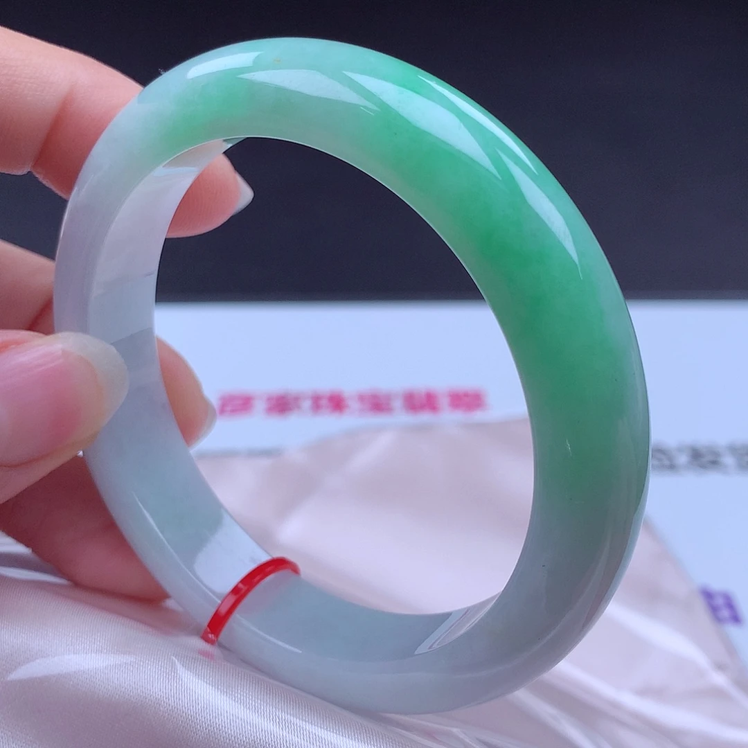 未镶嵌手镯翡翠手镯001390