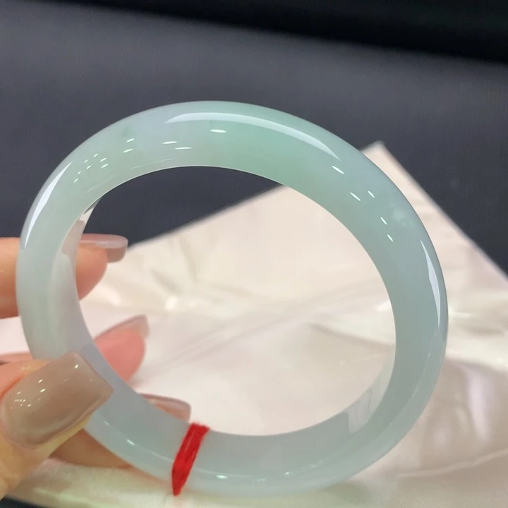 未镶嵌手镯翡翠正圈57