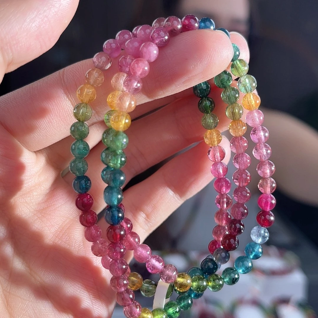 碧玺 4mm碧玺未镶嵌