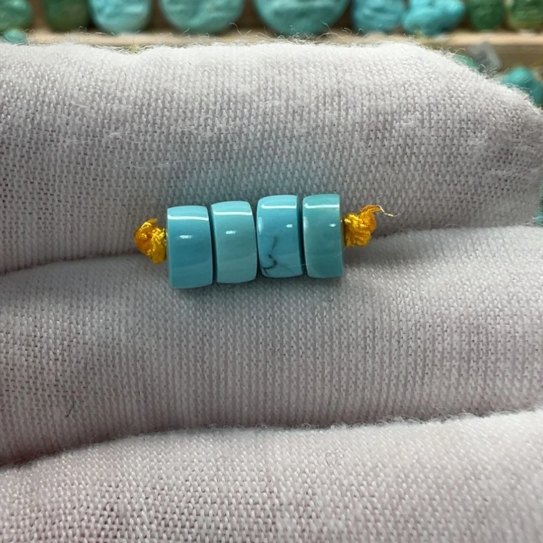 未镶嵌绿松石隔片6mm