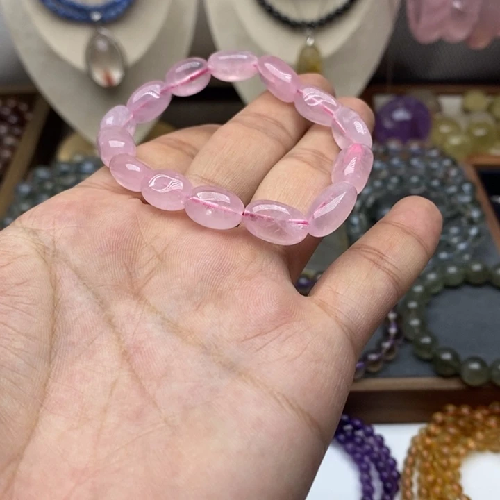 水晶手链未镶嵌冰粉