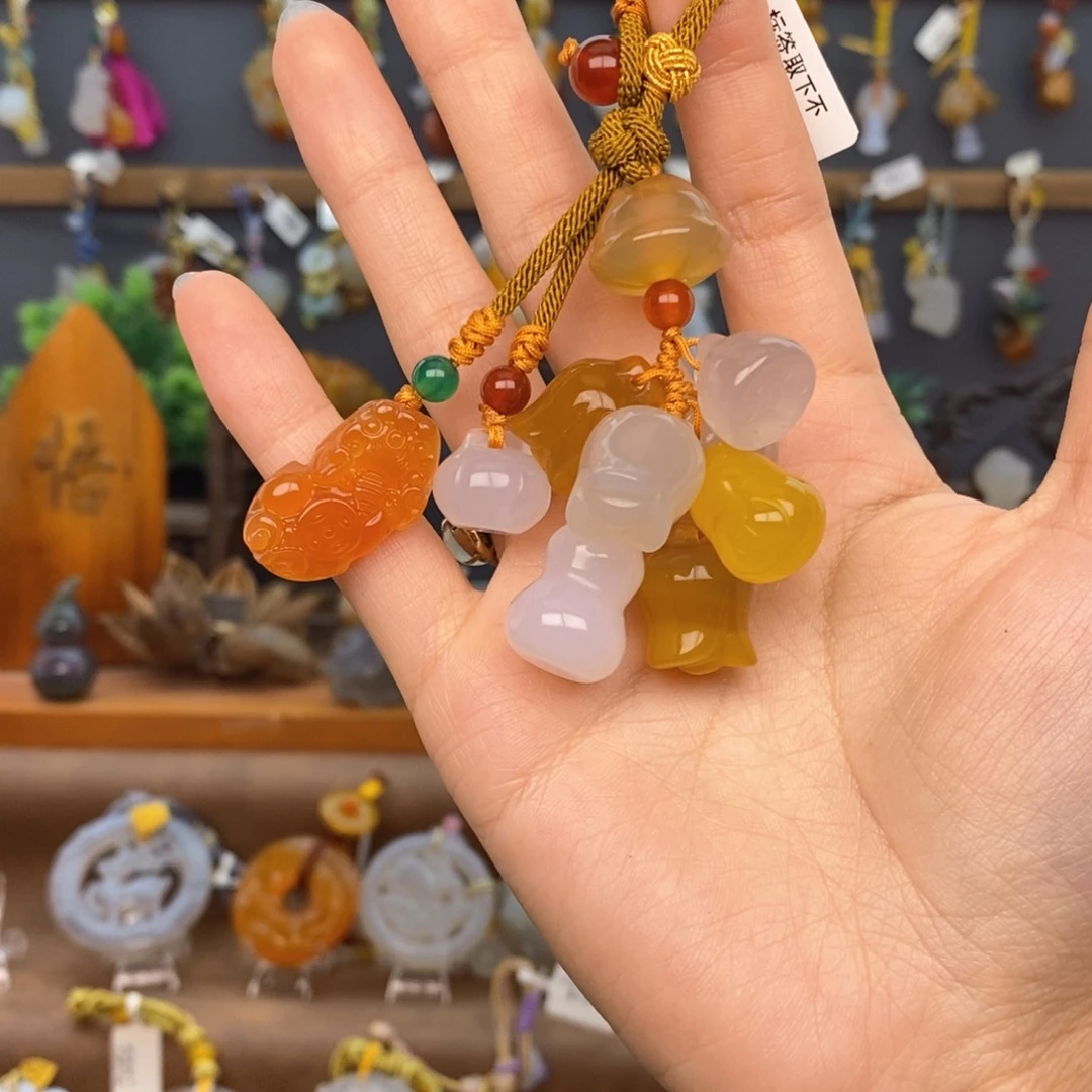 玛瑙/玉髓车挂未镶嵌666666666