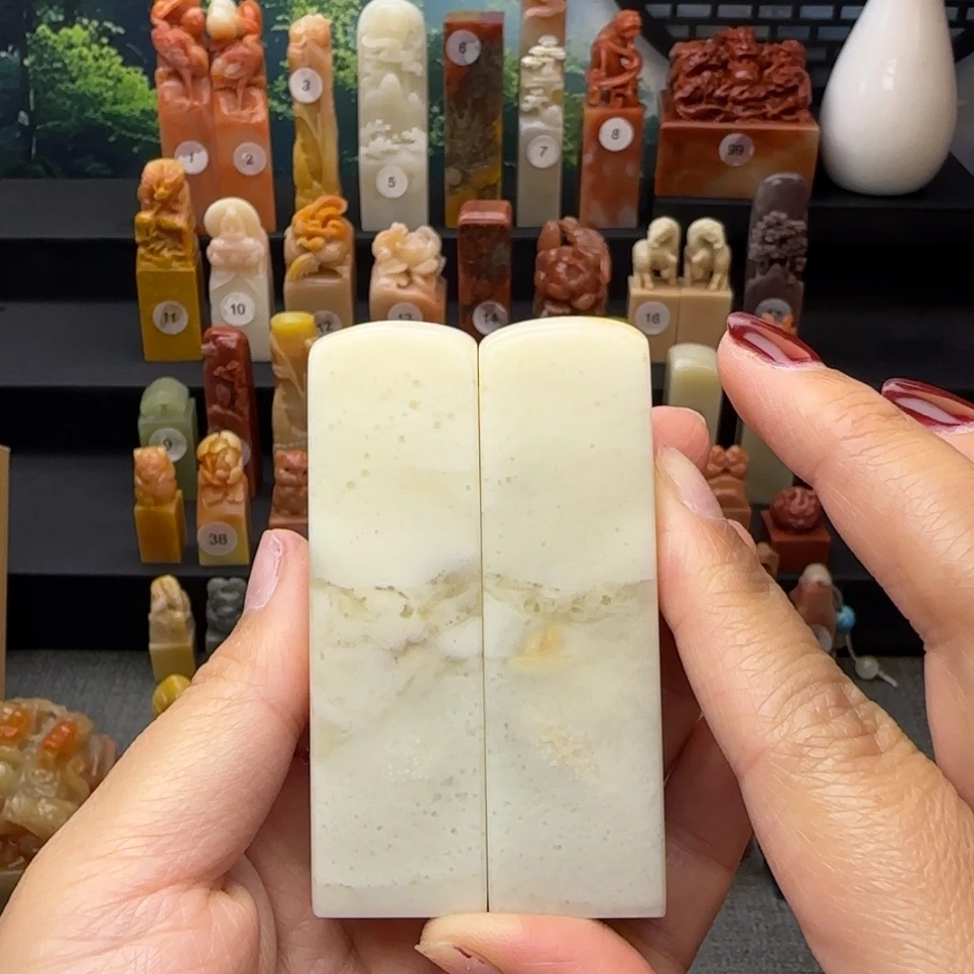 寿山石印石对章2.1