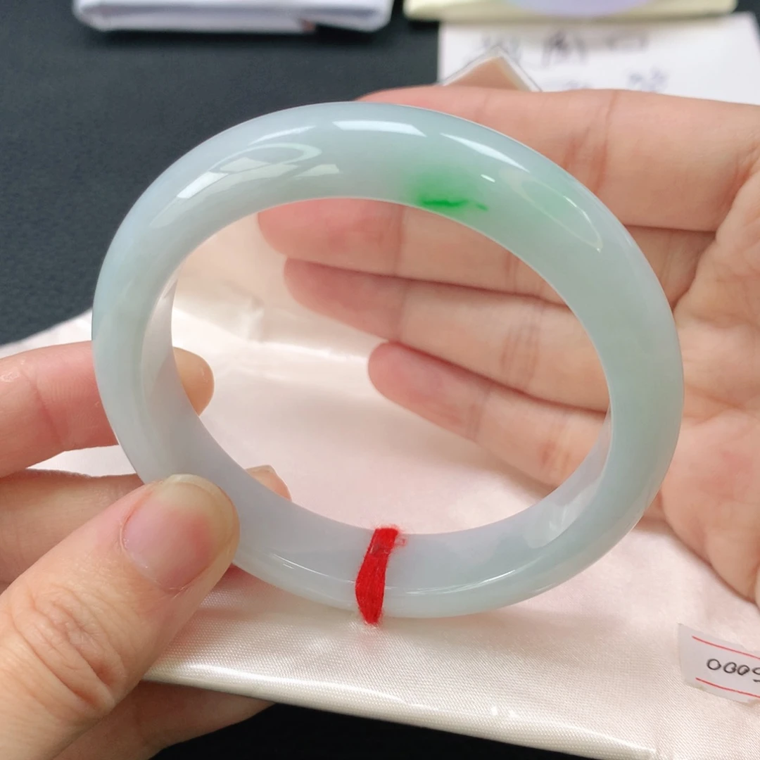 翡翠手镯未镶嵌缅甸56