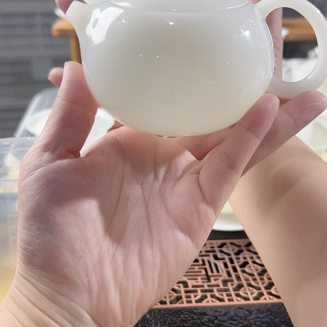 璞玉陶瓷西施壶200ml
