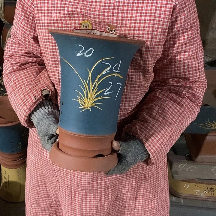 紫砂花盆紫砂花盆