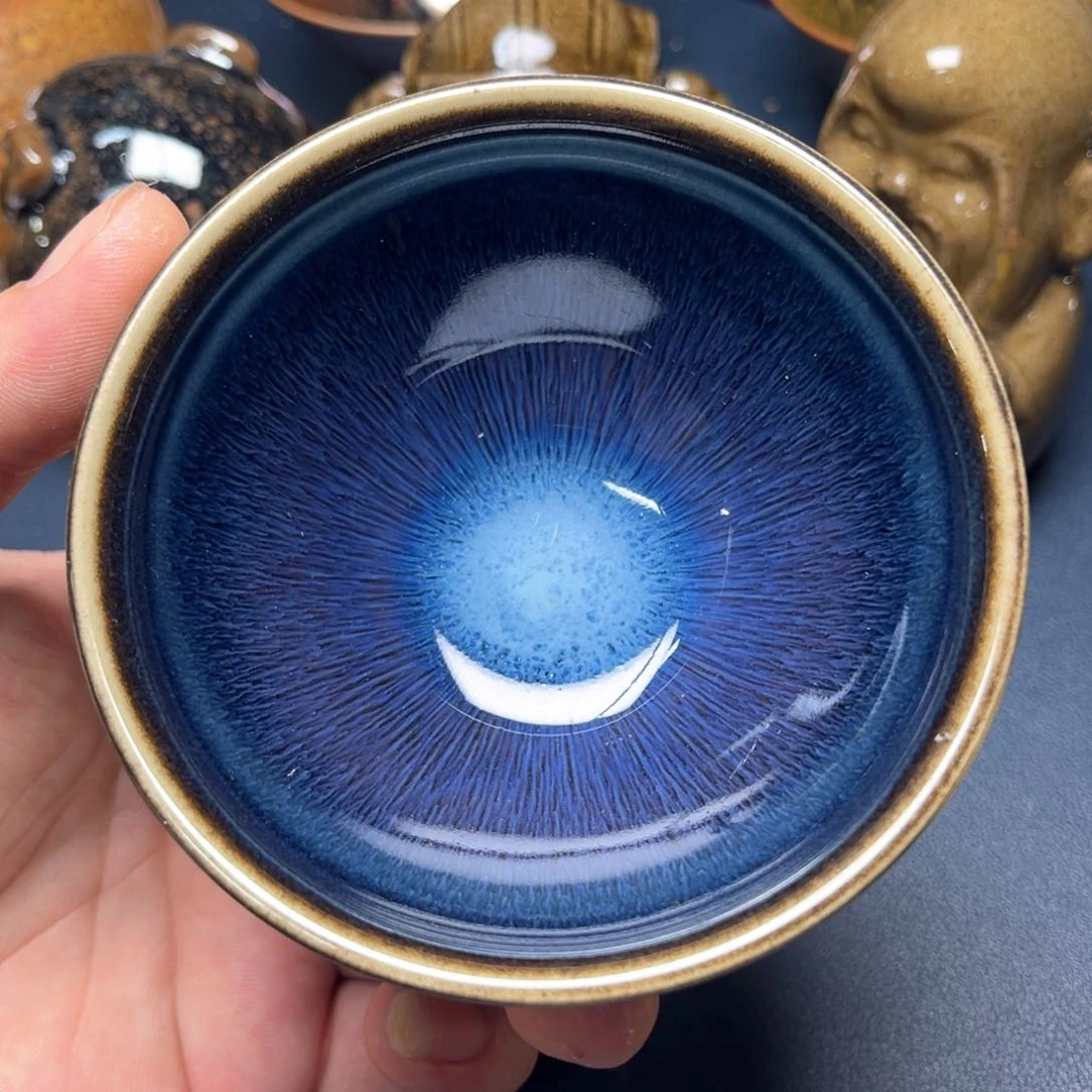 茶盏建盏手握泡茶主人杯