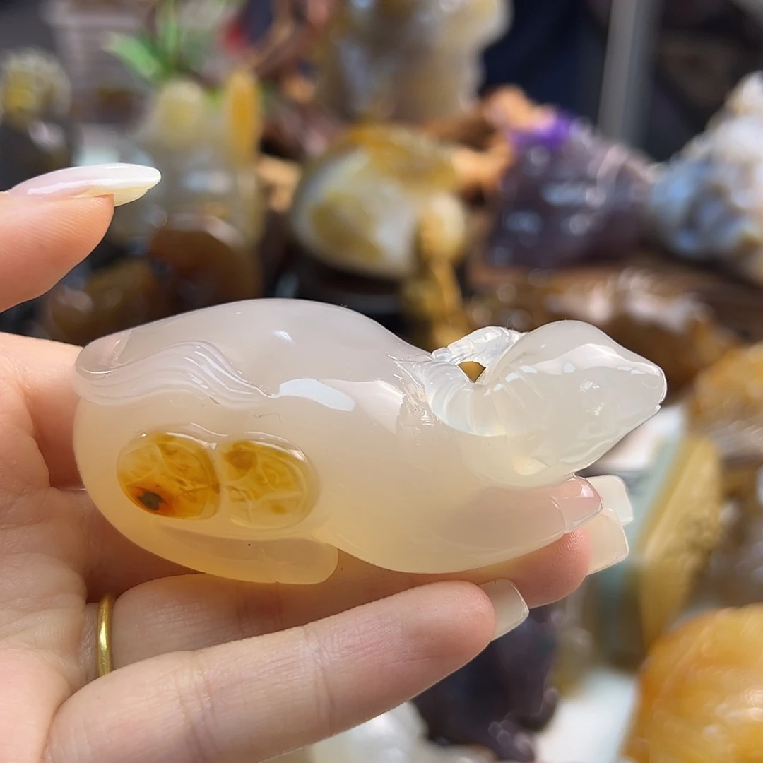 玛瑙/玉髓未镶嵌颈饰