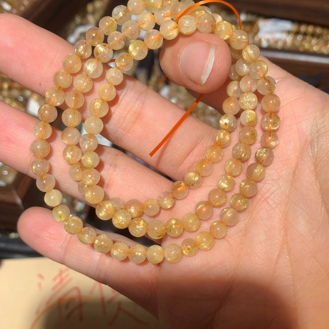 巧***糖水晶手链未镶嵌手链